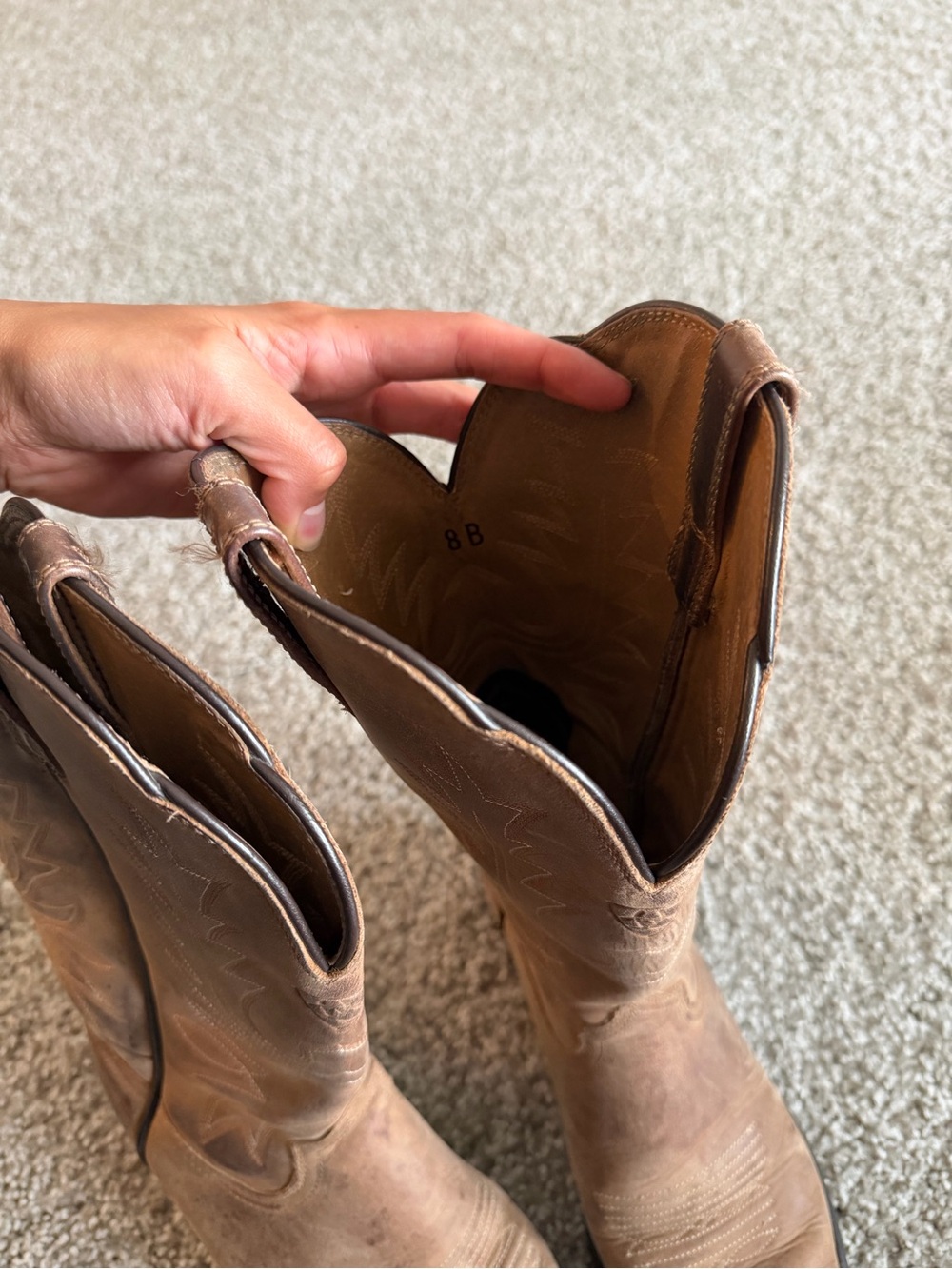 Ariat Women’s Heritage R Toe Western Boot - Picture 8 of 10